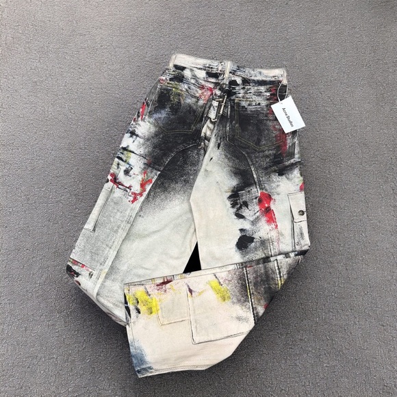 Acne Artistic Flare & Wide Leg Jeans - Picture 1 of 9
